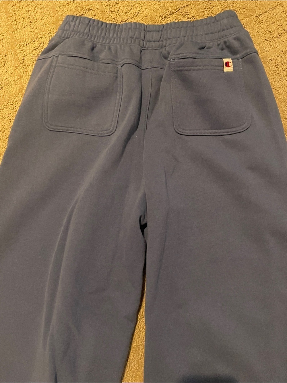 Champion Blue Elastic-Cuff Track Joggers - Picture 3 of 9